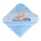 Leo Lausemaus Poncho Kinder Handtuch - Kapuzenhandtuch
