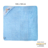 Leo Lausemaus Poncho Kinder Handtuch - Kapuzenhandtuch