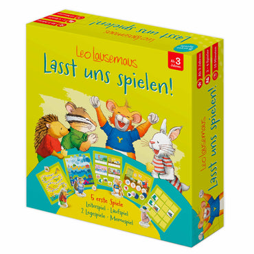 Leo Lausemaus: Lasst uns spielen! – Spielesammlung