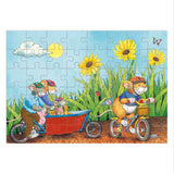 Unterwegs mit Leo Lausemaus - Kinderpuzzle
