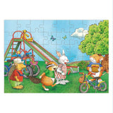 Unterwegs mit Leo Lausemaus - Kinderpuzzle