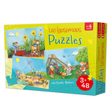 Unterwegs mit Leo Lausemaus - Kinderpuzzle
