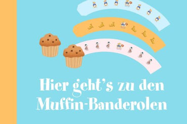 Leo Lausemaus - Muffin-Banderolen für den Kindergeburtstag