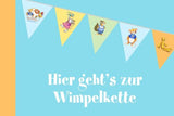 Leo Lausemaus - Geburtstagsdeko Wimpelkette