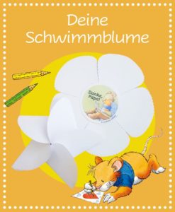 Leo Lausemaus - Schwimmblume zum Vatertag
