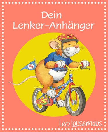 Leo Lausemaus - Lenker-Anhänger fürs Fahrrad