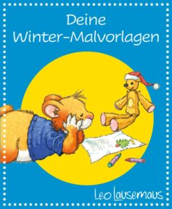 Leo Lausemaus - Winter-Malvorlagen